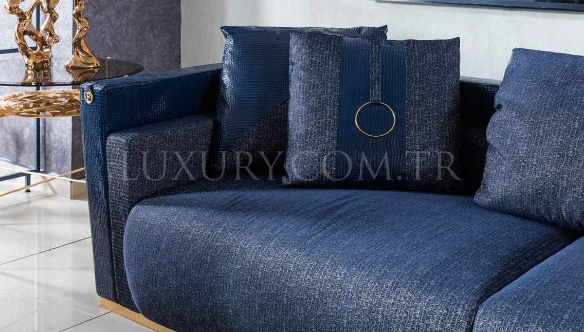 Lüks Sidney Metal Koltuk Takımı - 14