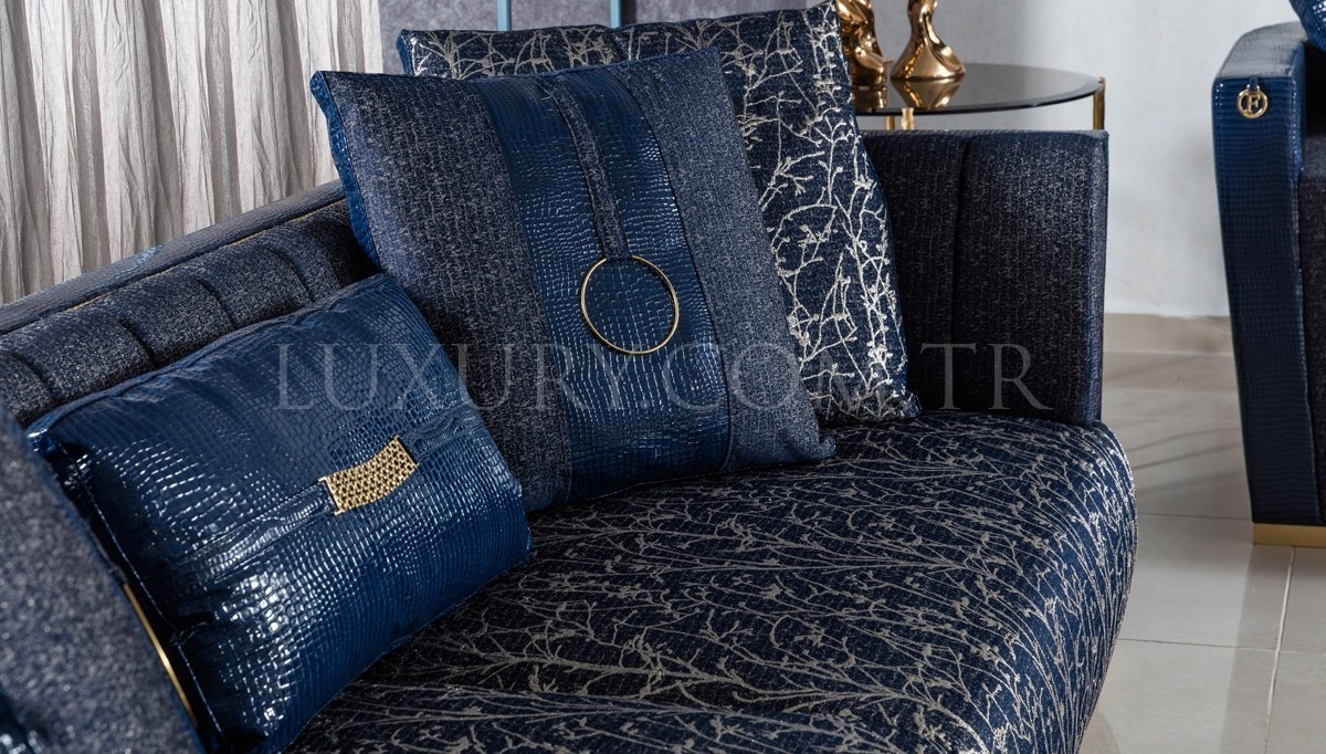 Lüks Sidney Metal Koltuk Takımı - 17