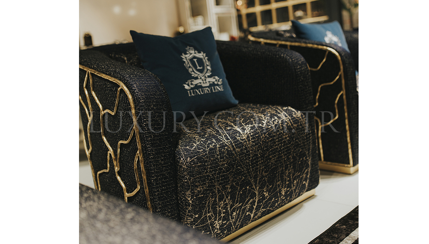 Lüks Sidney Metal Koltuk Takımı - 27