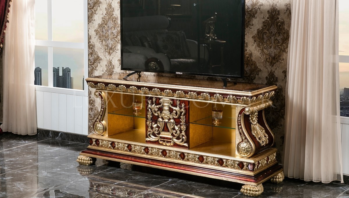 Lüks Soçi Klasik Тв Тумба - 1014