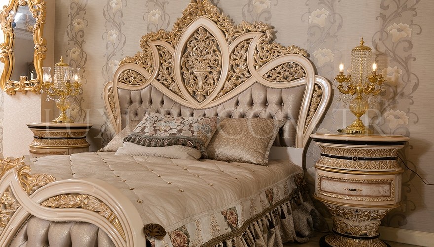 Lüks Sofena Klasik Yatak Odası - 6