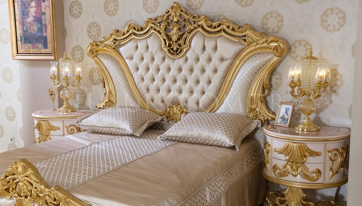 Lüks Sofia Klasik Yatak Odası - 13