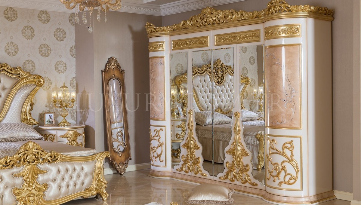 Lüks Sofia Klasik Yatak Odası - 15