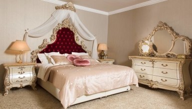 Lüks Söke Klasik Yatak Odası - Thumbnail