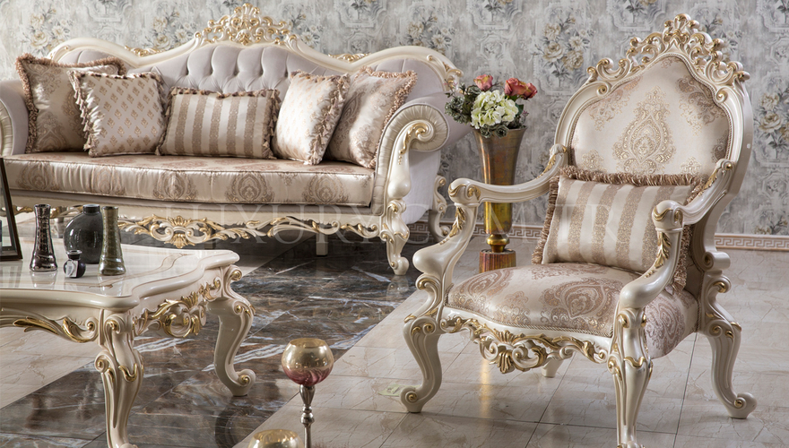 Lüks Solana Ensemble de canapés classiques - 3