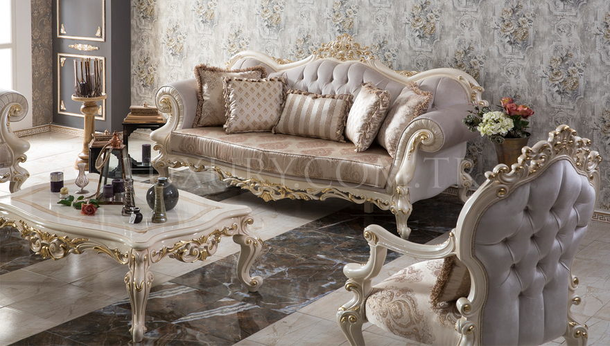 Lüks Solana Ensemble de canapés classiques - 5