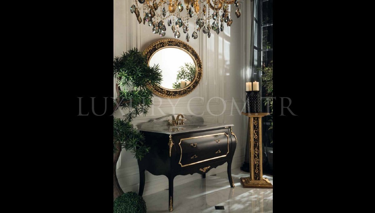 Lüks Sudenvo Klasik Мебель для ванной комнаты Takımı - 1015