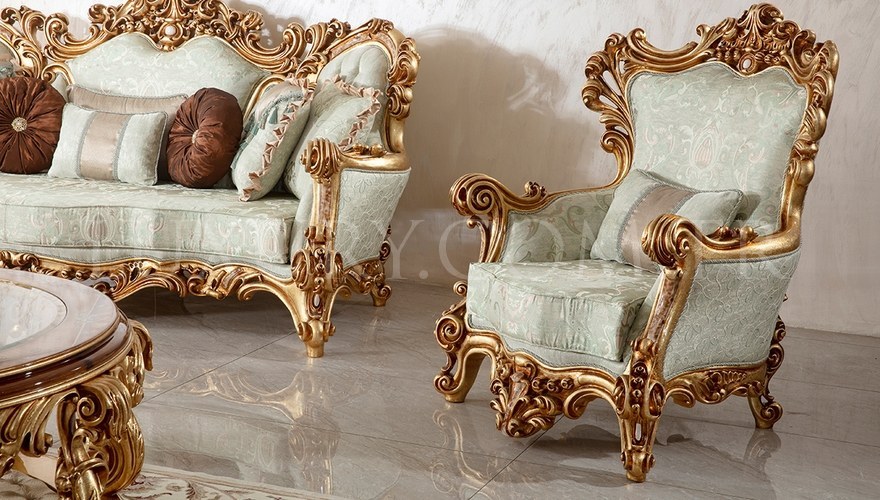 Lüks Sultan Ensemble de canapés classiques - 5