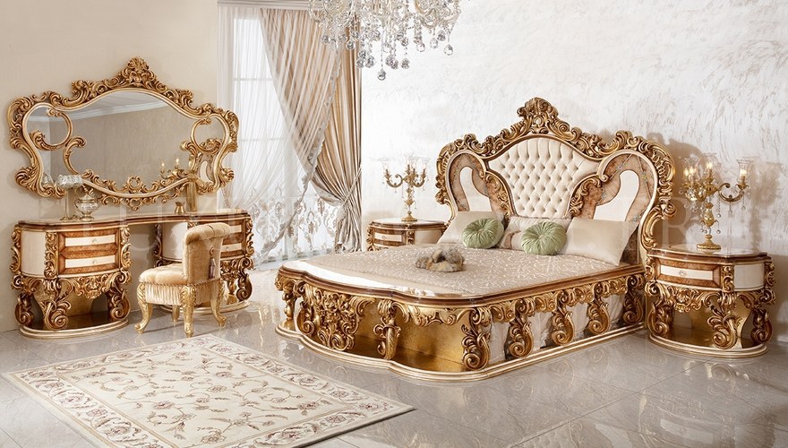 Lüks Sultan Klasik Yatak Odası - 1