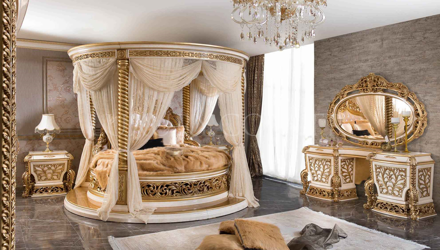 Lüks Sultanzade Klasik Yatak Odası - 14