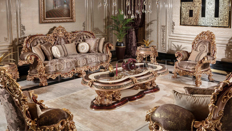 Lüks Sümela Klasik Koltuk Takımı - 1128