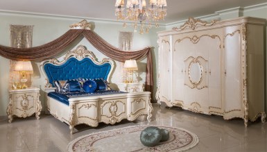 Lüks Tuğrahan Klasik Yatak Odası - Thumbnail