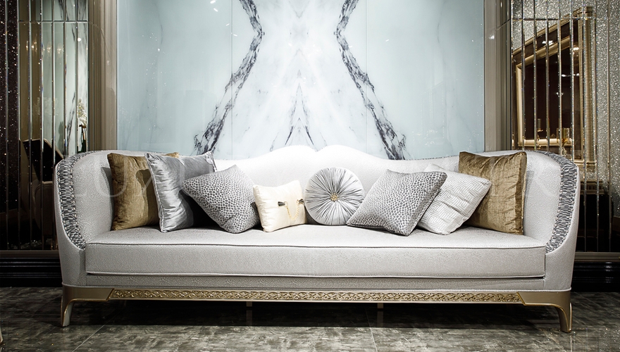 Lüks Tulsa Ensemble de canapé classique - 3