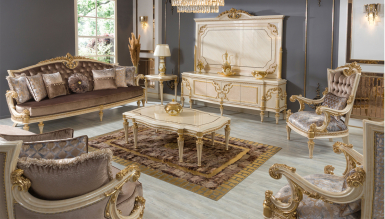 Lüks Valente Klasik Koltuk Takımı - 1101