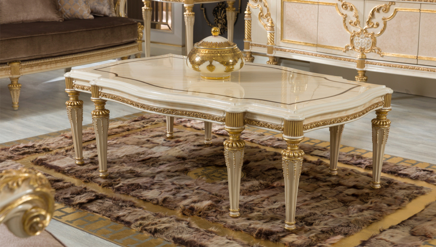 Lüks Valente Klasik Koltuk Takımı - 5