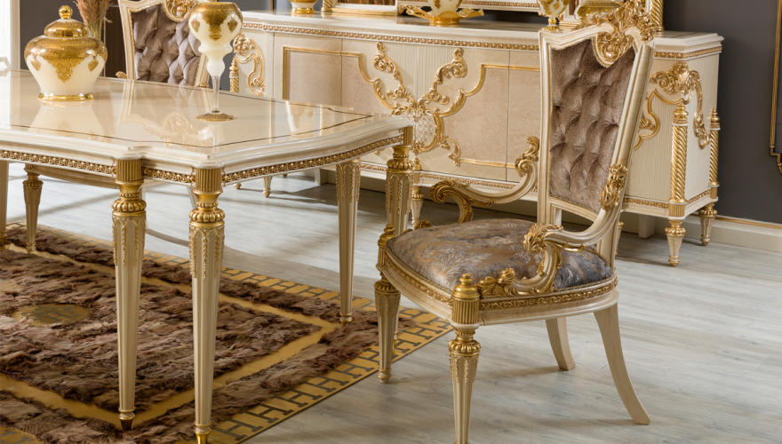 Lüks Valente Klasik Yemek Odası - 2
