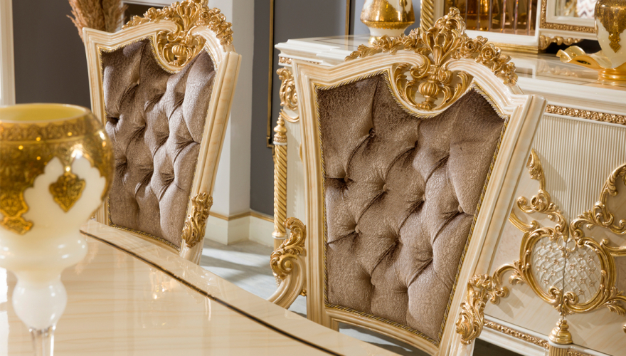 Lüks Valente Klasik Yemek Odası - 4