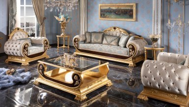 Lüks Vanera Klasik Koltuk Takımı - 1014