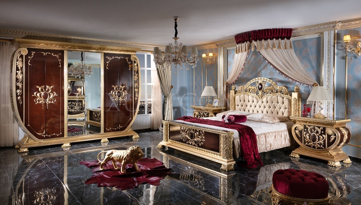 1014 - Lüks Vanera Klasik Yatak Odası