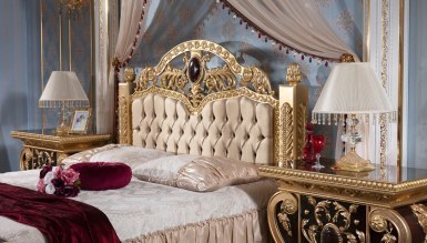 Lüks Vanera Klasik Yatak Odası - Thumbnail