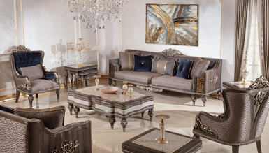 Lüks Vanesa Klasik Koltuk Takımı - 729