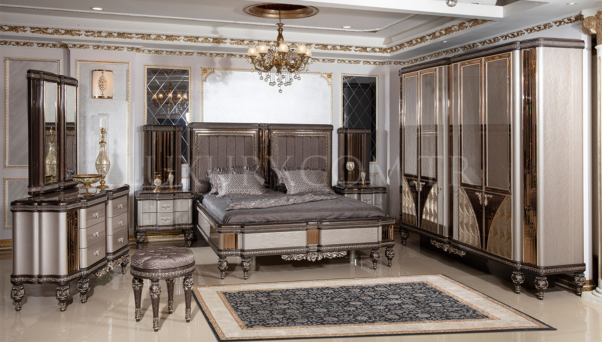 Lüks Vanesa Klasik Yatak Odası