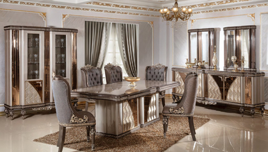 Lüks Vanesa Klasik Yemek Odası - 729