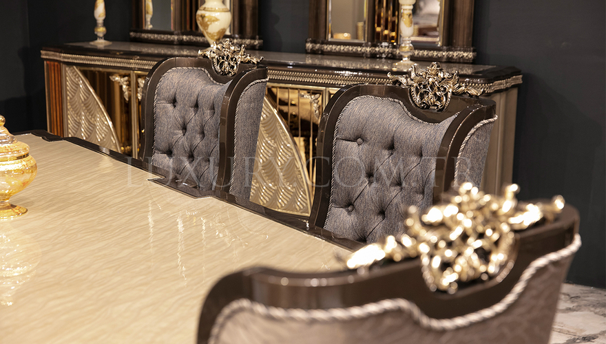 Lüks Vanesa Salle à manger classique - 33