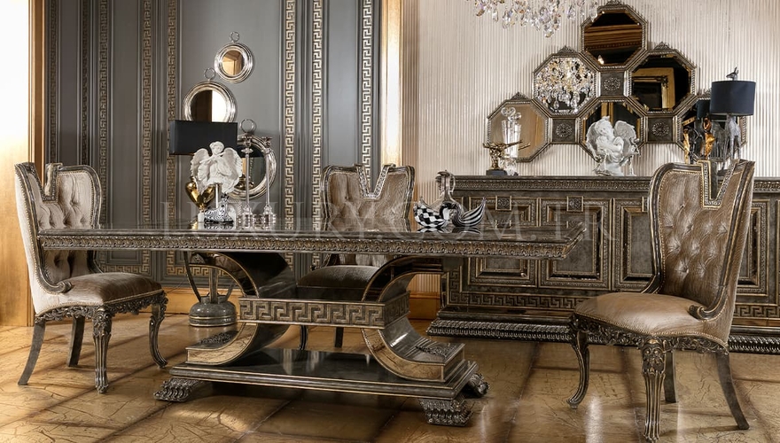 Lüks Versace Классическая столовая - 2