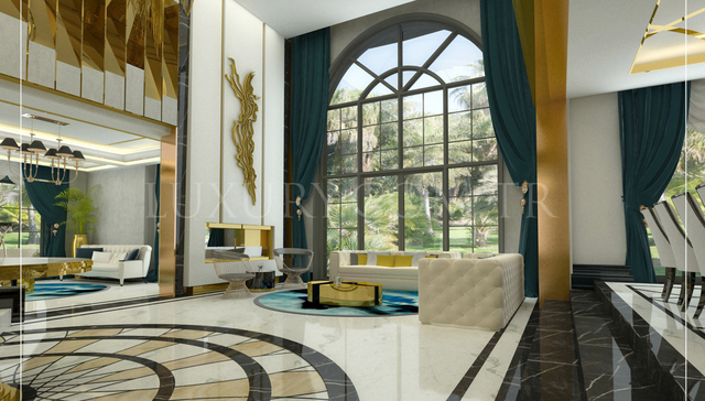 Lüks Villa Dekorasyonu ve Mobilyaları