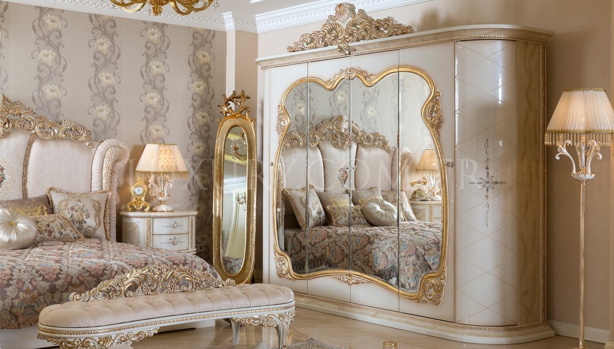 Lüks Villa Klasik Yatak Odası