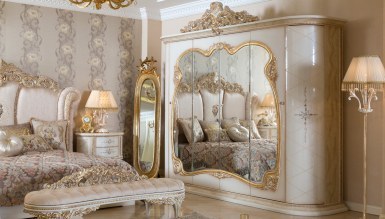 Lüks Villa Klasik Yatak Odası - Thumbnail
