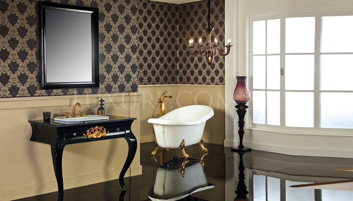 Lüks Vinema Klasik Banyo Takımı Luxury Mobilya