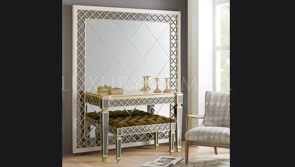 Lüks Vip Art Deco Комод Takımı - 824