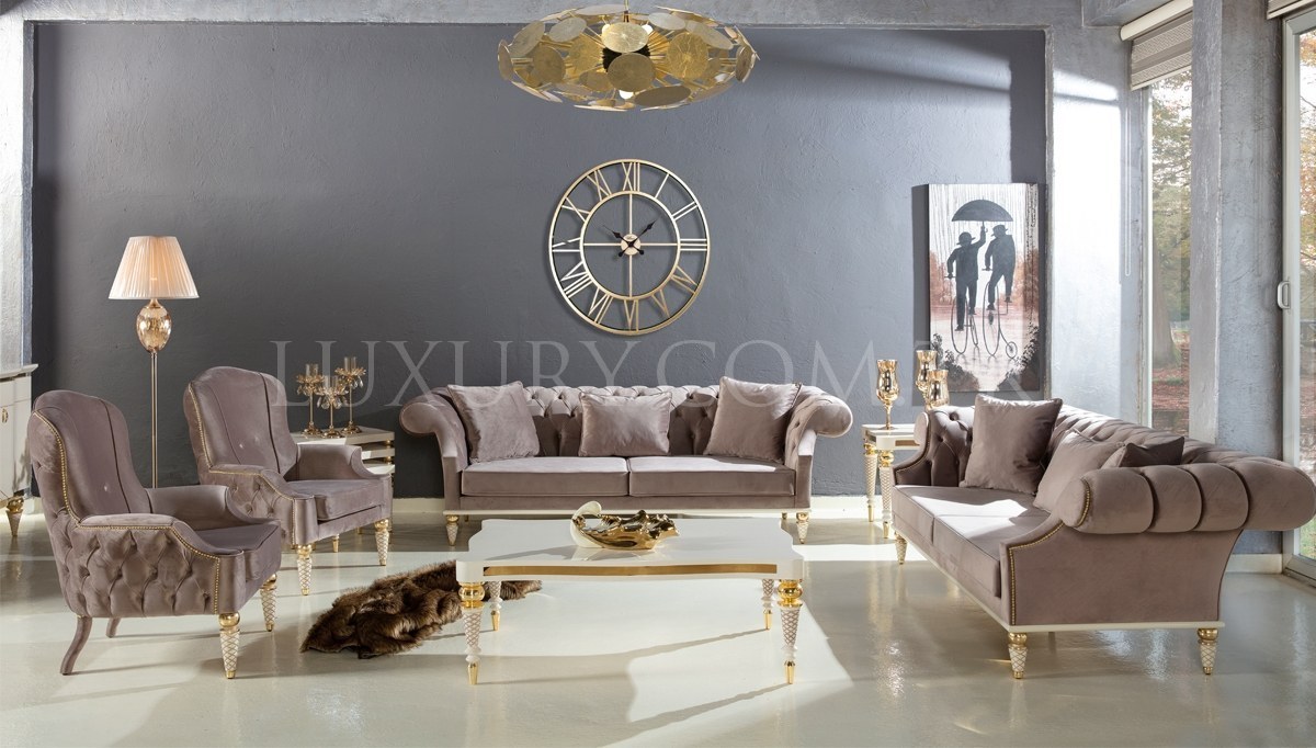 1027 - Lüks Virena Luxury Koltuk Takımı