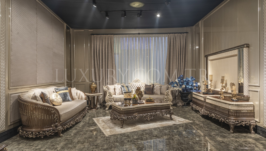 Lüks Vita Klasik Koltuk Takımı - 1080