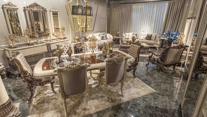 Lüks Vita Klasik Yemek Odası - 1080