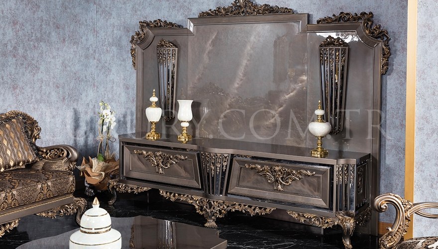 Lüks Vitton Klasik TV Ünitesi - 2