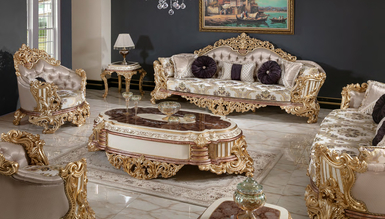 Lüks West Ham Klasik Koltuk Takımı - 708