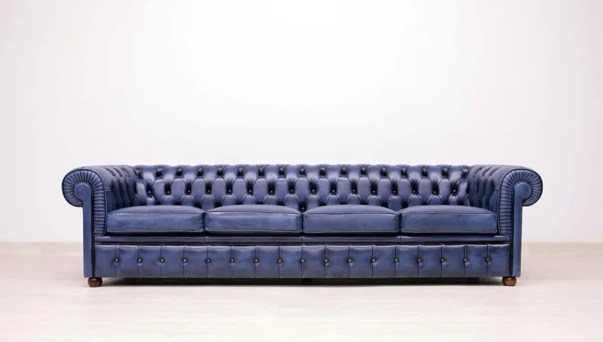 Lüks Windsor Deri Chester 4’lü Koltuk - 1