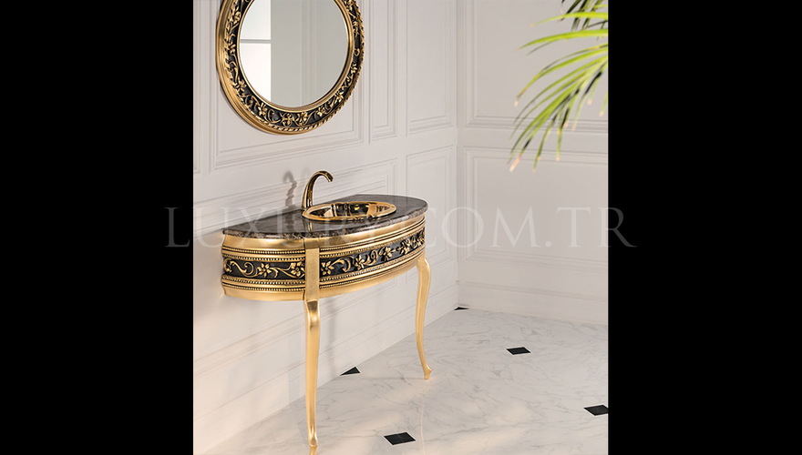 Lüks Zaptos Klasik Мебель для ванной комнаты Takımı - 1