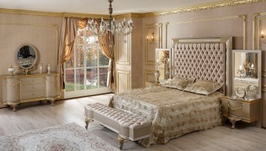 Lüks Zepin Klasik Yatak Odası - Thumbnail