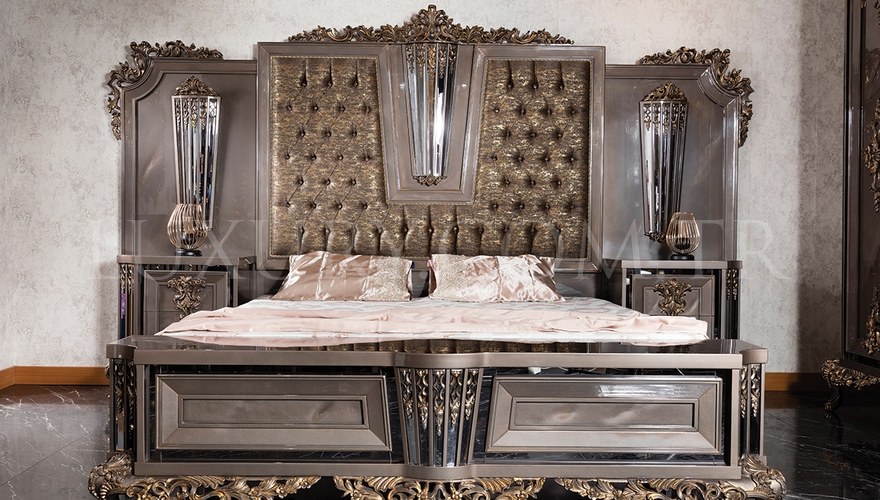 Lüks Zerafet Klasik Yatak Odası - 7