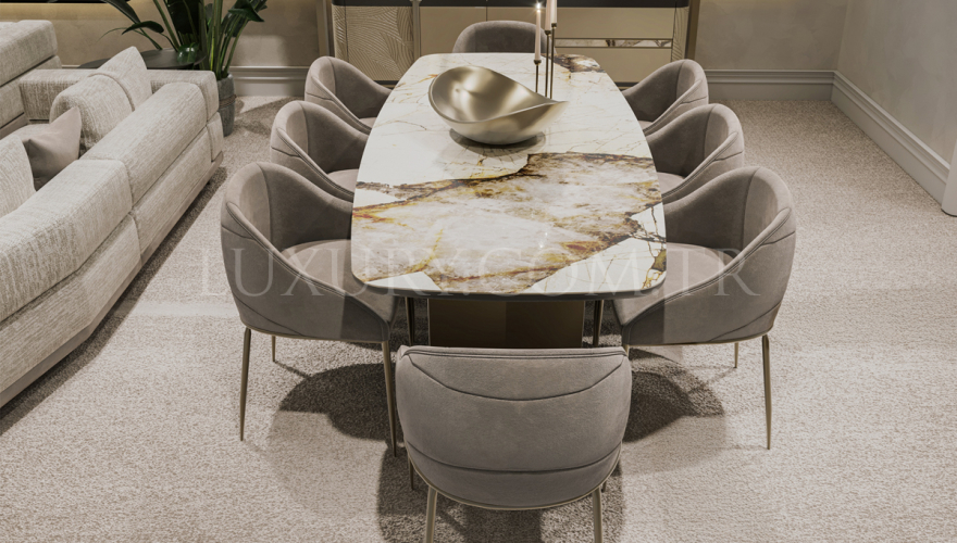 Luma Modern Dining Room - 3