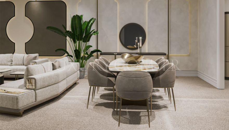 Luma Modern Dining Room - 4