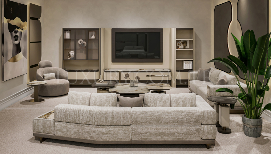Luma Modern Sofa Set - 2