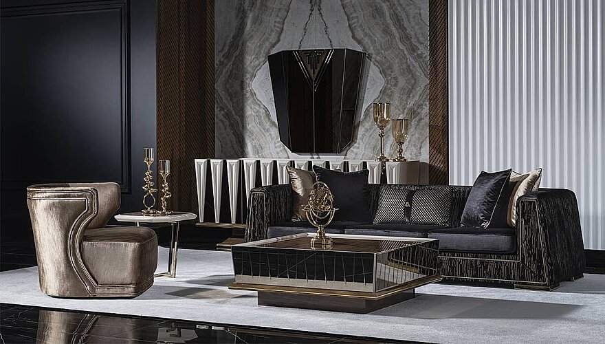 Lumira Art Deco Koltuk Takımı - 4