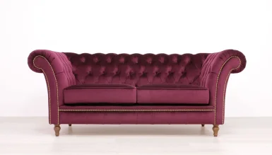 Luna Kadife Chester Koltuk - 1102 Luxury Line