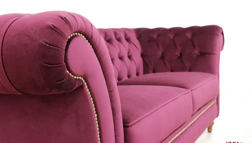 Luna Kadife Chester Koltuk - 2