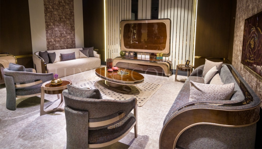 Luna Modern Sofa Set	 - 1160